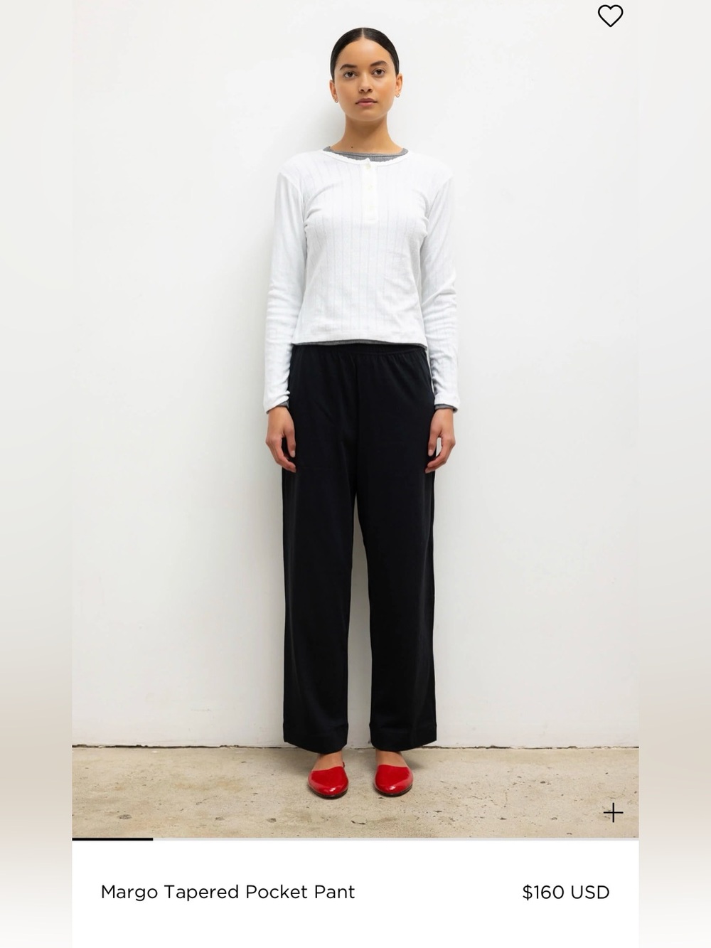 LESET Margo Tapered Pocket Pants